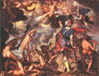 Wtewael, Joachim Anthonisz - The Battle Between the Gods and the Titans